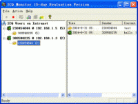 IMDetect ICQ Sniffer, ICQ Monitor 3.0 screenshot. Click to enlarge!