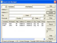 IP Guest List Manager 1.01 screenshot. Click to enlarge!