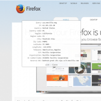 IP to Geolocation for Firefox 1.0 screenshot. Click to enlarge!