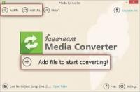 IceCream Media Converter 1.56 screenshot. Click to enlarge!