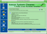Icesun System Cleaner 6.00 screenshot. Click to enlarge!
