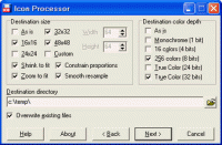 Icon Processor 3.10 screenshot. Click to enlarge!