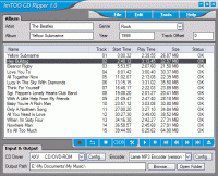 ImTOO CD Ripper  for to mp4 4.39 screenshot. Click to enlarge!