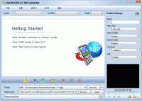 ImTOO DVD to 3GP Converter 5.0.44 screenshot. Click to enlarge!