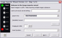 Image Importer Wizard 3.5.1 screenshot. Click to enlarge!