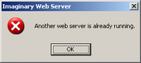 Imaginary Web Server 1.0 screenshot. Click to enlarge!