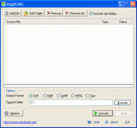 Img2CAD 7.0 screenshot. Click to enlarge!