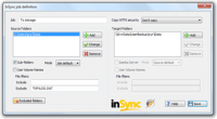 InSync 14.2.21 screenshot. Click to enlarge!