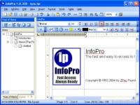 InfoPro 1.2.7 screenshot. Click to enlarge!