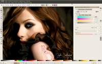 Inkscape 0.48.5 R10040 screenshot. Click to enlarge!