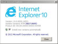 Internet Explorer 11 (Windows 7) Final 11.0.11 screenshot. Click to enlarge!