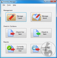 Inventory Manager 1.9.12.0 screenshot. Click to enlarge!