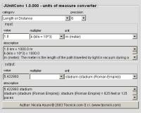 JUnitConv - Units Of Measure Converter 1.0.004 screenshot. Click to enlarge!