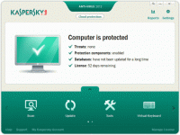 Kaspersky Anti-Virus 18.0.0.405 screenshot. Click to enlarge!