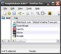 KeePass Favicon Downloader 1.7.1.0 screenshot. Click to enlarge!