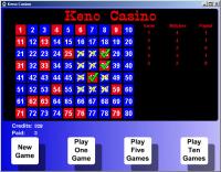 Keno Casino! 1.0 screenshot. Click to enlarge!