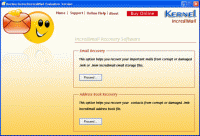 Kernel IncrediMail Recovery Software 4.02 screenshot. Click to enlarge!