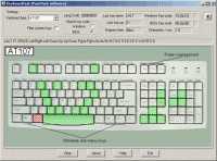 KeyboardTest 3.2.1001 screenshot. Click to enlarge!