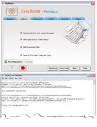 Keystrokes Logger Software 3.0.1.5 screenshot. Click to enlarge!