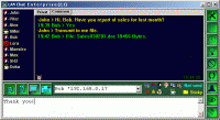 LAN Chat Enterprise 2.1 screenshot. Click to enlarge!