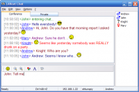 LANcet Chat 2.3.300 screenshot. Click to enlarge!
