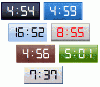 LED Clock GT-7 1.0 screenshot. Click to enlarge!