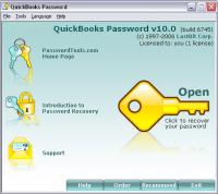 LastBit QuickBooks Password Recovery 11.0.7828 screenshot. Click to enlarge!
