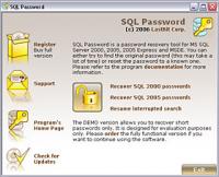 Lastbit SQL Password Recovery 2.5.593 screenshot. Click to enlarge!
