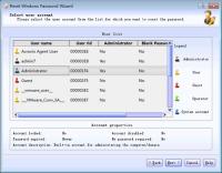 Lazesoft Recover My Password Professional 4.2 screenshot. Click to enlarge!