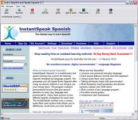 Learn Spanish and Speak Espanol 2.7 screenshot. Click to enlarge!