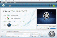 Leawo Free DVD to AVI Converter 4.3.0.0 screenshot. Click to enlarge!