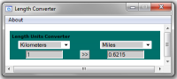 Length Converter 1.0 screenshot. Click to enlarge!
