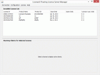 License4J Floating License Server 4.6.7 screenshot. Click to enlarge!
