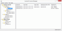License4J License Manager 4.6.7 screenshot. Click to enlarge!