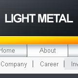 Light Metal Flash Menu 1.0.5 screenshot. Click to enlarge!
