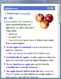 Longman English Dictionary Browser 2.0.3.1.17 screenshot. Click to enlarge!