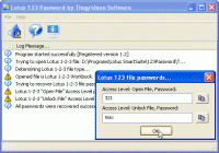 Lotus 1-2-3 Password (TSL1P) 1.4a screenshot. Click to enlarge!