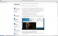 Lubuntu Scrollbars 12.10 screenshot. Click to enlarge!