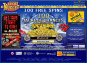 Lucky Nugget Casino by Online Casino Extra 2.0 screenshot. Click to enlarge!