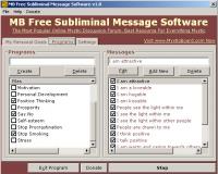 MB Subliminal Message Software 1.45 screenshot. Click to enlarge!