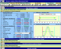MITCalc - Tolerance analysis 1.17 screenshot. Click to enlarge!