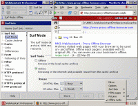 MM3-WebAssistant - Proxy Offline Browser - Professional Edition 2013 screenshot. Click to enlarge!