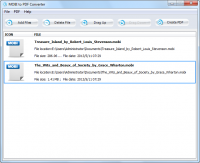 MOBI to PDF Converter 1.0 screenshot. Click to enlarge!
