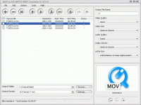 MOV to MPEG AVI WMV Converter 4.4.0529 screenshot. Click to enlarge!