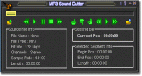 MP3 Sound Cutter 5.2 screenshot. Click to enlarge!