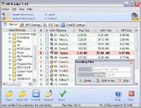 MP3Coder 1.65 screenshot. Click to enlarge!