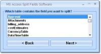 MS Access Split Fields Software 7.0 screenshot. Click to enlarge!