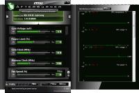 MSI Afterburner 4.3.0.9267 screenshot. Click to enlarge!