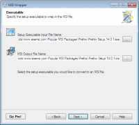 MSI Wrapper 7.1.11.0 screenshot. Click to enlarge!