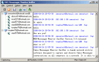 MSN Messenger Monitor Sniffer 3.5 screenshot. Click to enlarge!